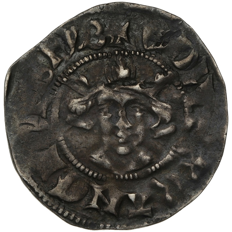 1307-27 Edward II Hammered Silver Penny Canterbury