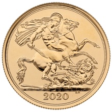 Elizabeth II Fifth Head Gold Sovereign Gift Boxed