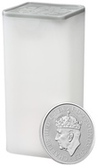 Tube of 25 2023 Coronation Britannia One Ounce Silver Coins