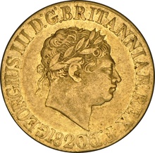 1820 Gold Sovereign - George III NGC XF45