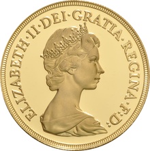 1980 Gold Proof Sovereign Four Coin Set Boxed