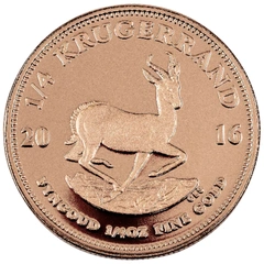 2016 Proof 1/4oz Krugerrand Gold Coin