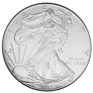 2012 American Silver Eagle Coin 1oz