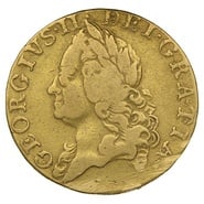 1759 Gold Guinea Coin George II