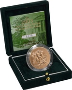 2003 Gold £5 Coin Brilliant Uncirculated Boxed