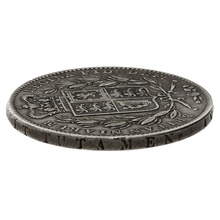 1847 Silver Crown Coin Queen Victoria Edge XI