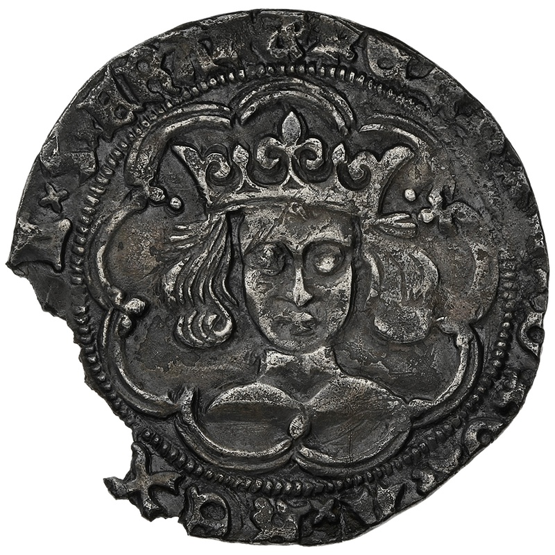 1445-1454 Silver Groat Fourpence Coin Henry VI