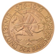 1976 Austrian 1000 Schilling Gold Coin Babenberger