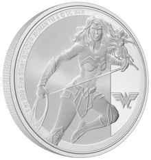 2023 Proof Wonder Woman Silver Coin 1oz Boxed