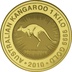 2010 1kg Gold Australian Kangaroo