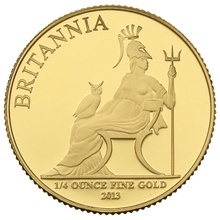 2013 Proof 1/4oz Gold Britannia Coin