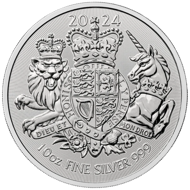 2024 Royal Arms Silver Coin 10oz