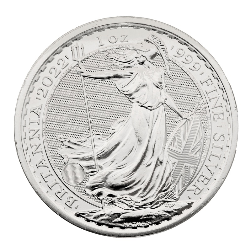 2022 Britannia One Ounce Silver Coin Gift Boxed