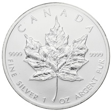 2012 Canadian Silver Maple Leaf Coin 1oz