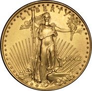2002 Quarter Ounce Eagle Gold Coin