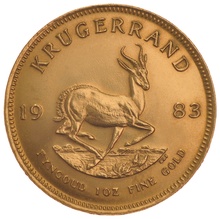 1983 Krugerrand Gold Coin 1oz NGC MS66