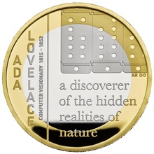 2023 £2 Proof Ada Lovelace Silver Coin Boxed
