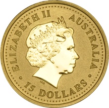 2005 Perth Mint Tenth Ounce Year of the Rooster Gold Coin