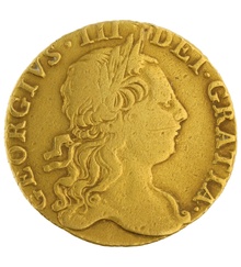 1772 George III Guinea Gold Coin