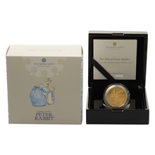 2021 Proof 1oz Peter Rabbit Gold Coin Boxed