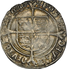 1526-1544 Silver Groat Fourpence Coin Henry VIII S-2337E NGC AU55
