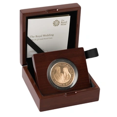 2018 Proof Gold Crown £5 Coin The Royal Wedding Boxed