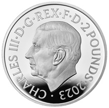 2023 Proof Merlin Silver Coin Myths & Legends 1oz Boxed