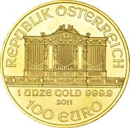 2011 Austrian Gold Philharmonic Coin 1oz