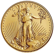 2021 1/4oz American Eagle Gold Coin Type II