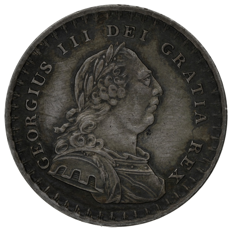 1812 George III Silver Eighteenpence Bank Token