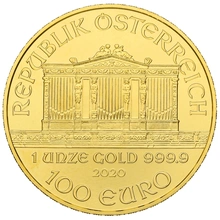 2020 Austrian Gold Philharmonic Coin 1oz