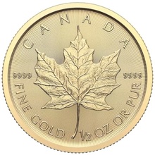2024 1/2oz Canadian Maple Leaf Gold Coin