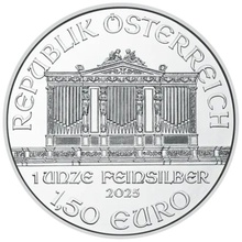 2025 Austrian Philharmonic Silver Coin 1oz