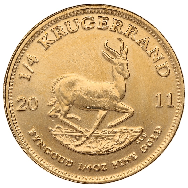 2011 1/4oz Krugerrand Gold Coin