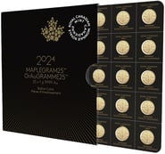 Canadian MapleGram 1g Gold Coins