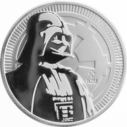 2017 1oz Star Wars Silver Coin Darth Vader