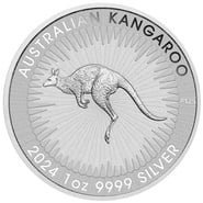 2024 1oz Silver Australian Kangaroo Coin