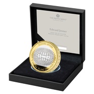 2023 - Edward Jenner Silver £2 Proof Coin Boxed