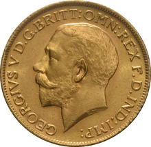 1911 Gold Sovereign Coin George V