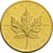 2002 Canadian Maple Leaf Gold Coin 1oz