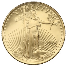 1996 Proof Quarter Ounce Eagle Gold Coin Boxed
