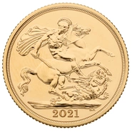 2021 Gold Sovereign Coin