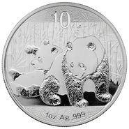 2010 1oz Silver Chinese Panda