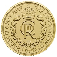 2023 Coronation £25 Quarter Ounce Gold Coin