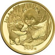 2005 1oz Chinese Panda Gold Coin