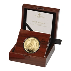 2022 Proof 1oz King James I Gold Coin Boxed