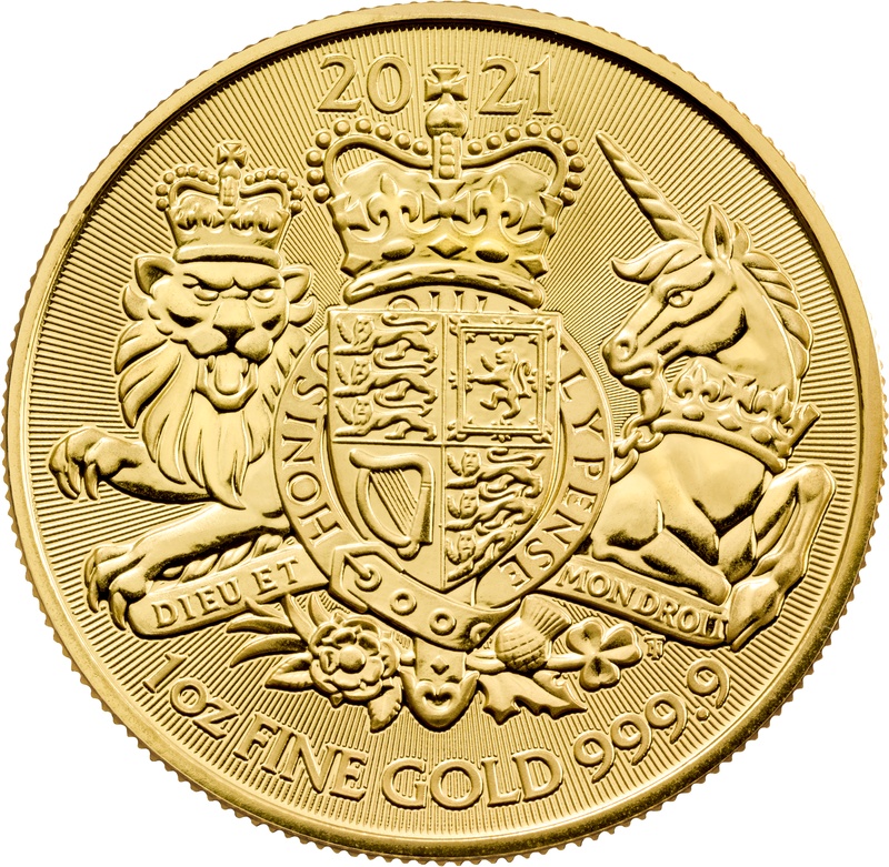 2021 Royal Arms 1oz Gold Coin