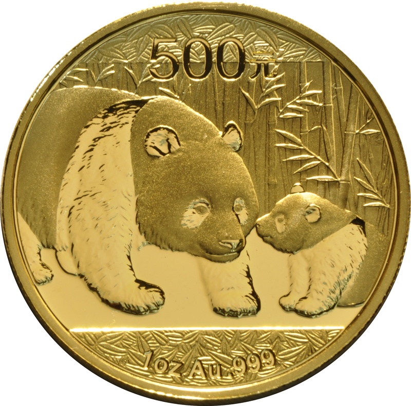 2011 1oz Chinese Panda Gold Coin