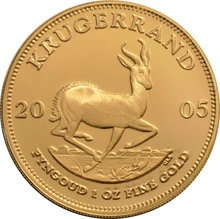 2005 Proof Krugerrand Gold Coin 4 Coin Set Boxed
