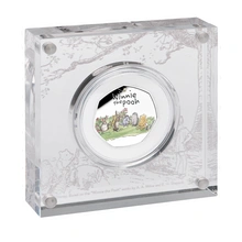 2021 Proof 50p Silver Coin Winnie the Pooh Boxed